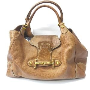 Gucci Horsebit Brown Handbag Leather